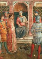 Angelico, Fra - Saint Lawrence before Valerianus (with Benozzo Gozzoli)
